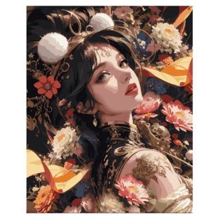 ArtLife 藝術生活 風華絕代系列 數字油畫DIY TW062 40 x 50cm, 沉魚落雁, 1個