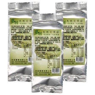 多利 艾草粉 天然 無添加成分, 100g, 3包