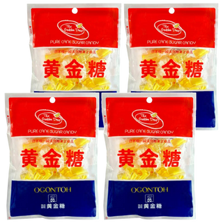 OGONTOH 黃金糖 純蔗糖, 300g, 4袋