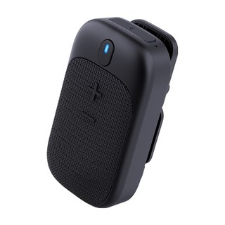 YORI優里 穿戴式藍芽揚聲器 WS11 迷你便攜 藍牙5.4 無線連接 IPX5防水, 黑色