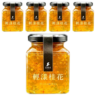 三矮人 輕漾桂花釀 285g, 苗栗南庄手摘桂花，散發獨特香氣, 1罐, 5罐