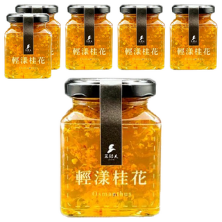 三矮人 輕漾桂花釀 285g, 苗栗南庄手摘桂花，散發獨特香氣, 1罐, 6罐
