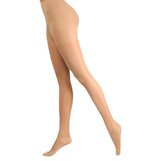 足健美襪品 漸進式絲薄型壓力透膚褲襪 3雙 15-20mmHg壓力 140丹尼