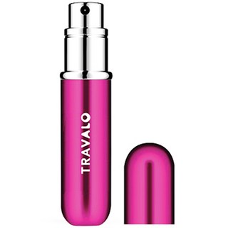 트라발로 클래식 뉴 펌핑식 충전 휴대용 향수공병 5ml, 핫핑크, 1개