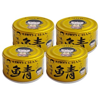 AIKO CHAN 伊藤食品 味噌煮鯖魚罐, 日本青森縣產, 150g, 4罐