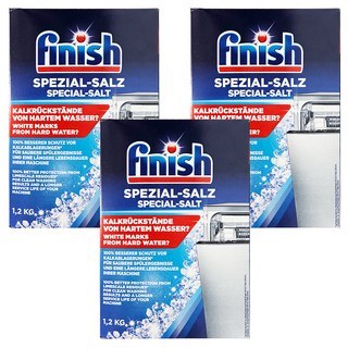 finish 洗碗機 軟化鹽, 1.2kg, 3盒