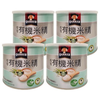 QUAKER 桂格 有機米精 4個月以上適用, 300g, 4罐