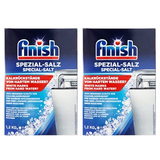 finish 洗碗機 軟化鹽, 1.2kg, 2盒