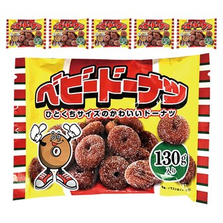 大阪屋 寶貝迷你甜甜圈, 130g, 6個