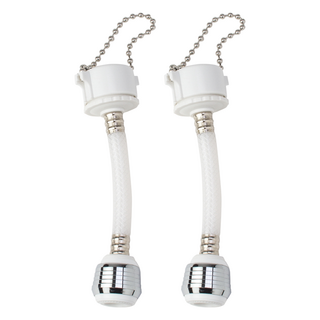 UdiLife 優的生活大師 AY 通用型兩段式水波器 長型 口徑14~22mm水龍頭適用, CN3336, 2個