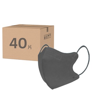 COMFIZ 康菲 成人3D醫療口罩 M, 宇宙灰, 20片, 2盒