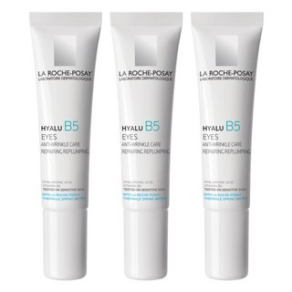 LA ROCHE POSAY 理膚寶水 B5彈潤修復眼霜, 15ml, 3瓶