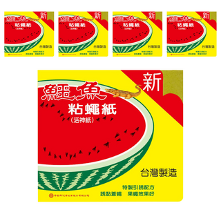 鱷魚 黏蠅紙 5片, 50g, 5盒