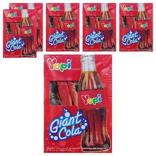 Yupi 呦皮 大可樂QQ糖 造型軟糖, 504g, 6盒