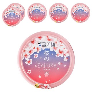 雪芙蘭 滋養霜 櫻花香氛 Moist 24技術長效保濕, 60g, 6罐