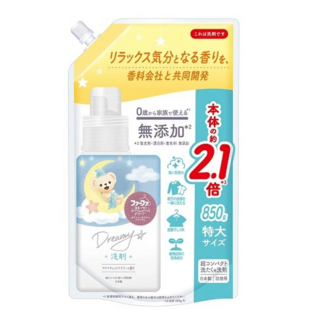 FaFa Story 夢幻系列抗菌洗衣精 補充包 850g 藍色, 1包