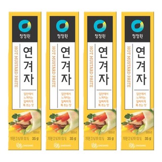 清淨園 黃芥末醬, 35g, 4條