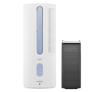 파세코 25년형 21.1㎡ 프리미엄2 창문형에어컨 블루 PWA-3500PB 방문설치, PWA-3500PB(프리미엄블루), 기본+이지핏 추가키트98cm