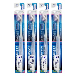 DENTALPRO 超極細毛牙刷4列(顏色隨機)#一般(c422), 4支, 1支