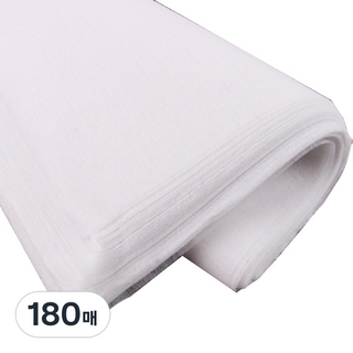 Maket Gamseong 單色花束內襯包裝紙, 白色, 180張