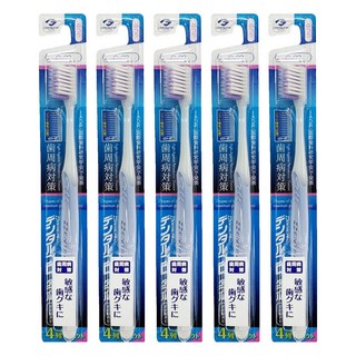 DENTALPRO 超極細毛牙刷4列(顏色隨機)#一般(c422), 5支, 1支