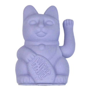 Diminuto Cielo 幸運繽紛招財貓 - 淡紫色 15cm