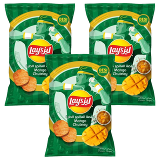 Lay's 樂事 芒果酸辣醬風味洋芋片, 165g, 3包