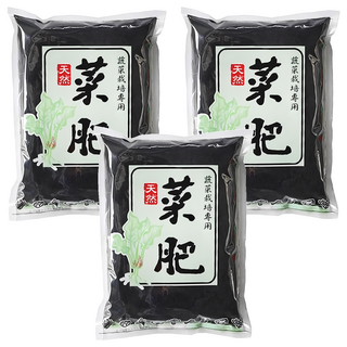翠筠 天然菜肥 蔬菜栽培專用, 700g, 3包
