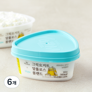 마이노멀 요즘 알룰로스 블렌딩 그릭요거트, 100g, 6개, 1개입