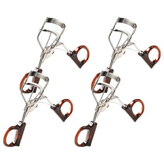 日本 excel 3D 超廣角彈力睫毛夾, 4個, 銀色