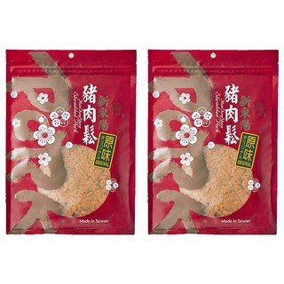 新東陽 原味豬肉鬆, 肉質Q彈鮮美, 無添加豆粉, 口感酥脆自然, 使用無添加醬油, 純釀造, 250g, 2包