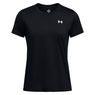 Under Armour 安德瑪 女款 Tech Solid 短T Shirt, 黑色