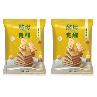 盛香珍 酵母覺醒 蘇打餅 蜜糖 奶素, 300g, 2袋