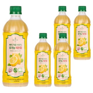 NFC鮮榨檸檬汁, 5個, 500ml