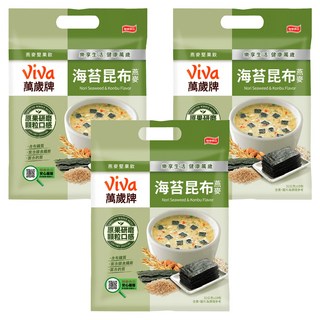 ViVa 萬歲牌 燕麥堅果飲 海苔昆布風味,32g,10包,3袋, 320g