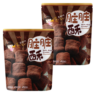 一口田 十榖米同心餅 髒髒酥, 100g, 2包