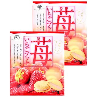 My Cake 柿原製菓 夾心蛋糕 草莓奶油風味 149.6g, 116g, 2袋