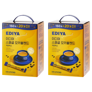이디야 스페셜 모카블렌드 커피믹스, 11.5g, 170개입, 2개