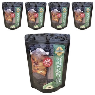 珍田生機 冬瓜露, 小農栽種 無添加 濃郁冬瓜香氣 消暑解渴, 200g, 5包