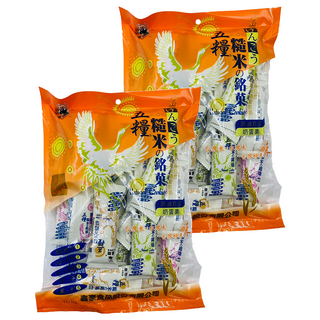 黑熊 五糧糙米餅，台灣味，非油炸品，奶蛋素, 250g, 2袋