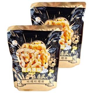 CACHA 卡恰 咔哩咔哩棒 經典原味口味 台灣製造, 130g, 2包