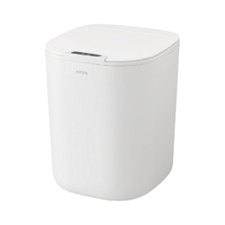 Kinyo 智慧感應垃圾桶 EGC-1245 16L, 白色