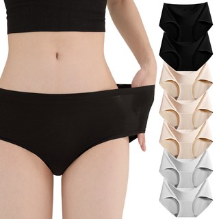 AnotherD 無痕內褲 7件組, 膚色3 + 黑色2 + 灰色2