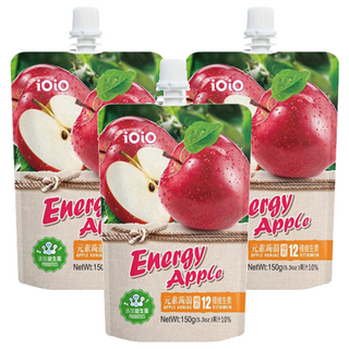 十全 iOiO 食在愛我 元素蒟蒻 維生素蘋果 添加12種維生素, 150g, 3包