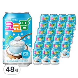 코코팜 화이트 요구르트, 340ml, 48개