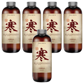 廣春堂 高濃縮草本足浴液驅寒款 驅寒保暖 促進循環, 500ml, 1瓶, 5瓶
