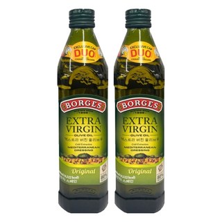 BORGES 特級初榨橄欖油, 500ml, 2個