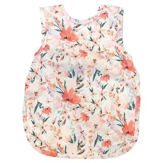 BAPRON BABY 圍兜 花卉圖案 73%聚酯纖維 27%聚氨酯, 蜜桃甜心, 1件, 1件