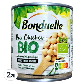 Bonduelle 鷹嘴豆罐頭, 2個, 150g