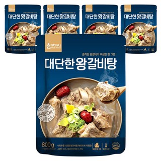 CHAMSTORY 了不起的王牛排骨湯, 5個, 800g